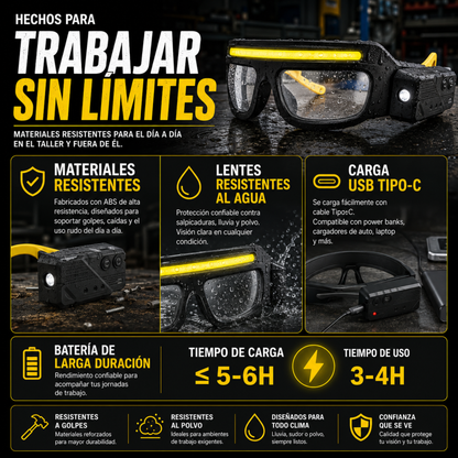 Lentes con Luz led