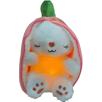 Peluche de conejo con respiración y sonido